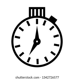 Simple Set of Time Related Vector  Icons. Contains such Icons as Timer, Speed, Alarm, Restore, Time Management, Calendar and more. Editable Stroke. Pixel Perfect. - Vector