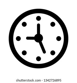Simple Set of Time Related Vector  Icons. Contains such Icons as Timer, Speed, Alarm, Restore, Time Management, Calendar and more. Editable Stroke. Pixel Perfect. - Vector