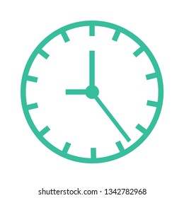 Simple Set of Time Related Vector  Icons. Contains such Icons as Timer, Speed, Alarm, Restore, Time Management, Calendar and more. Editable Stroke. Pixel Perfect. - Vector