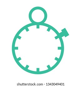 Simple Set of Time Related Vector  Icons. Contains such Icons as Timer, Speed, Alarm, Restore, Time Management, Calendar and more. Editable Stroke. Pixel Perfect. - Vector