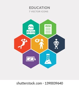 simple set of tube, booked, man with trophy, woman with idea icons, contains such as icons leisure, title, man reading and more. 64x64 pixel perfect. infographics vector