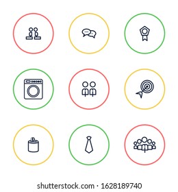 Simple set universal icon vectors for website and mobile app icons