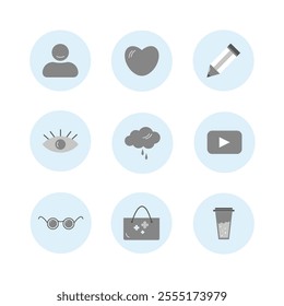 Simple set of vector icons. Web icons. Pictogram. Images. Design. Illustration.