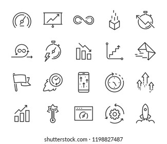 29,932 Acceleration icon Images, Stock Photos & Vectors | Shutterstock