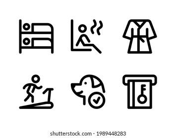 Simple set of vector thin line icons. Contains such Icons as Business, Marketing, Shopping, Banking, E-commerce, SEO, Technology, Medical, Education, Web Development, and more. Linear pictogram pack.
