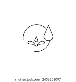 Simple Set of Waterproof Related Vector Line Icons. Contains such Icons as Drop Warning, Moisture Resistant Textile, Allowed to wash under water and more. Editable Stroke. 48x48 Pixel Perfect.
