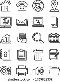 Simple Set of WEB vector icon. Illustration isolated for graphic and web design. Editable Stroke. 64x64 Pixel Perfect