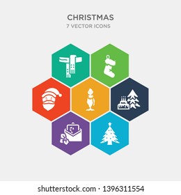 simple set of xmas, letter shadow, birthday and party, grinch icons, contains such as icons mrs claus, christmas, scarfs and more. 64x64 pixel perfect. infographics vector