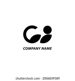 Simple shape abstract mark logo design editable vector eps 10.