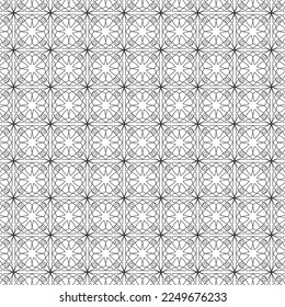 Simple Shape Digital coloring pattern