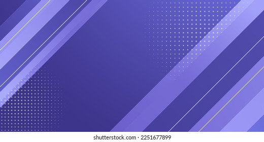 Simple Shape Purple With Polcadotr Element