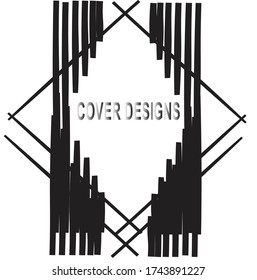 Simple shapes and lines composition,COVER DESIGNS