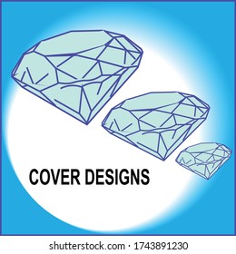 Simple shapes and lines composition,COVER DESIGNS
