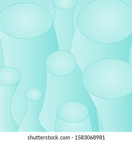 Simple shapes with trendy gradients - Vector Abstract Background