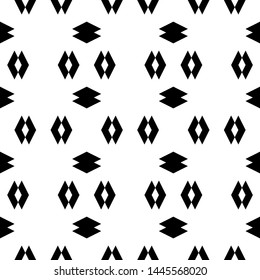 Simple shapes wallpaper. Seamless pattern.Geometrical backdrop. Rhombuses, figures ornament. Polygons background. Digital paper, web designing, textile print. Vector.