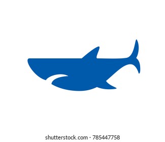 Simple Shark Illustration