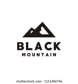 Simple Sharp Bold Mountain for Adventure Outdoor Logo design inspiration