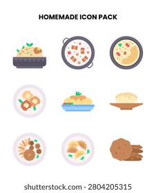 Simple and sharp Flat icons from the Homemade icon set.