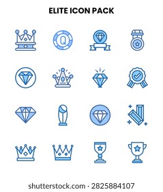 Simple and sharp  Two Colour icons from the Elite icon set.