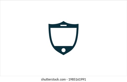 Icono simple de Sheild Ilustración del diseño del logotipo de la plantilla del vector
