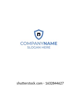 Simple Shield and D logo