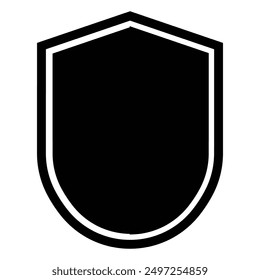 einfaches Schild, Symbol, Illustration