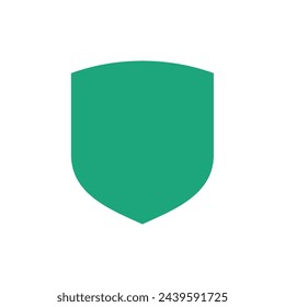 Simple Shield Icon Logo Template Illustration Design