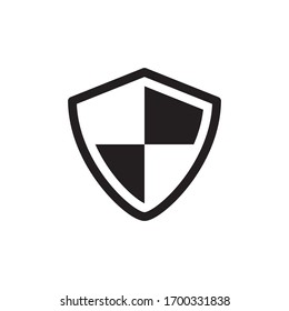Simple Shield Icon In Trendy  Design Vector Eps 10