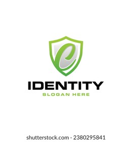 Simple Shield Letter C logo design template, Logo Vector Design. Abstract, designs concept suitable for your company