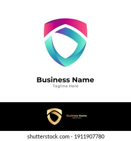 Letra simple de pantalla S, plantilla de diseño de logotipo