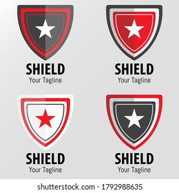 Simple Shield Logo Design Vector Set II