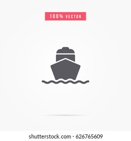 simple ship icon