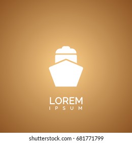 simple ship icon
