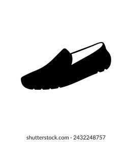 Simple shoes shop logo, shoes icon vector.