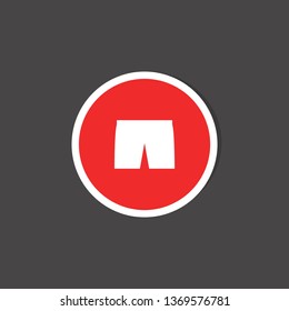 simple short icon