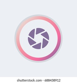 simple shutter icon