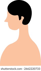 Simple Side Profile of a Person