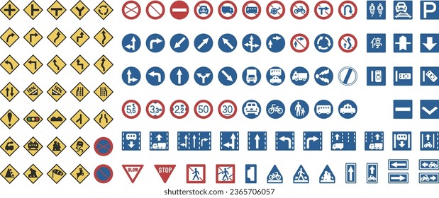 Einfache Zeichensymbole