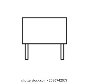 Einfaches Symbol, Illustrationsvektor