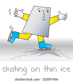 Skating On Thin Ice Hd Stock Images Shutterstock