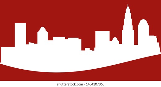 Simple Silhouette of the city