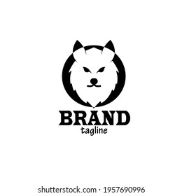 diseño simple de logotipo de mascota