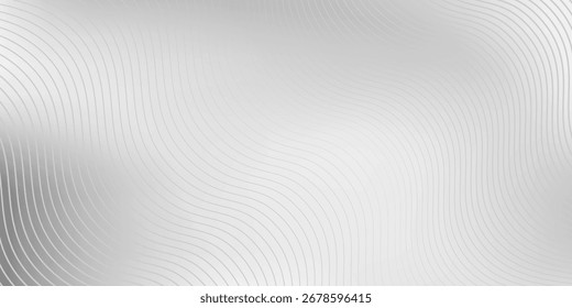 Fundo de folha de prata simples com textura de espelho de metal. Cromo gradiente moderno abstrato simples