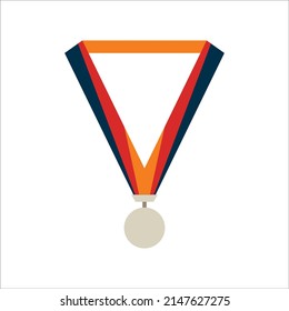 Simple Silver Medal Achievement Award