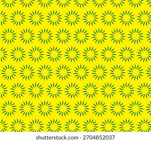 Simple single flower floral seamless pattern for background