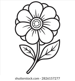 Simple Single Flower Petals