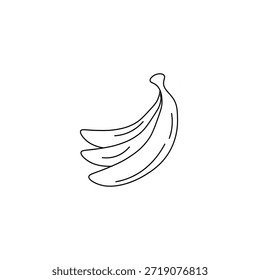 Simple single icon of Banana