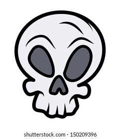 Simple Skull Tattoo