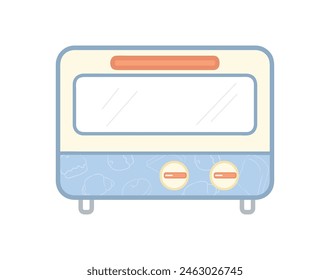 Simple small cute electric microwave oven 