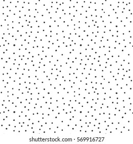 Simple Small Dot Pattern, Seamless Vector Background.